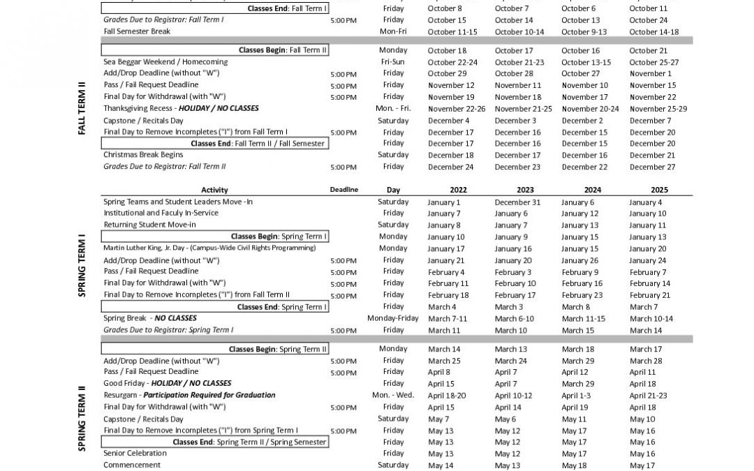 20212025AcademicCalendar0621 Providence Christian College