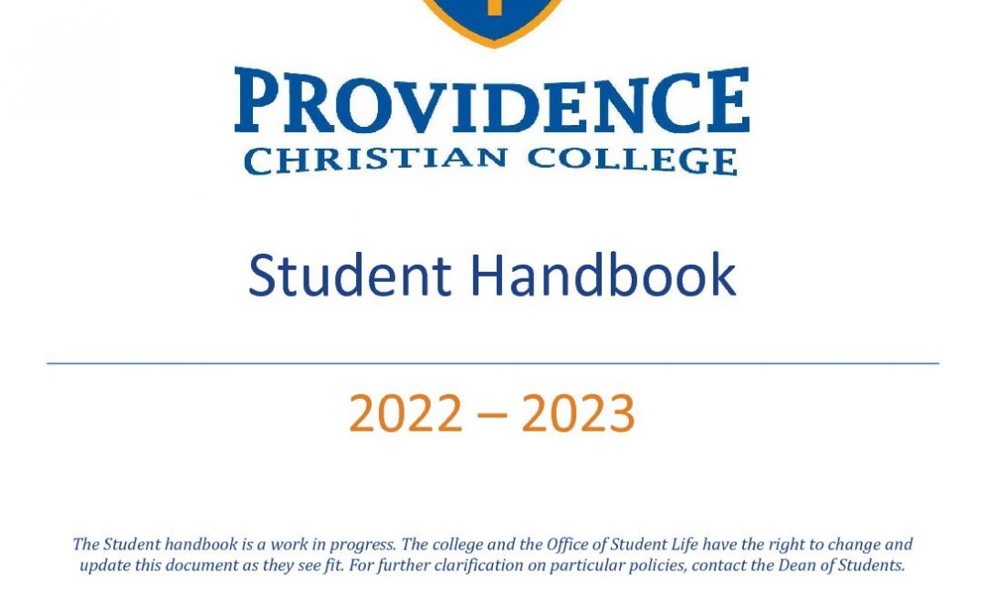 Student-Handbook-2022-2023 – Providence Christian College